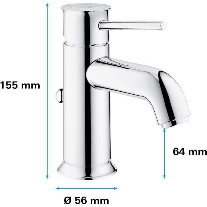 Grohe Mezclador monomando de lavabo Tamaño S 2 Grohe Mezclador monomando de lavabo Tamaño S 2