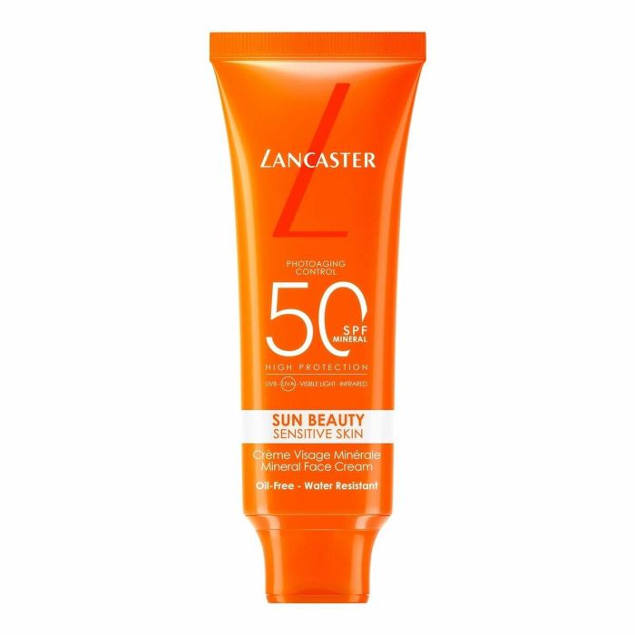 Lancaster SUN BEAUTY Crema Facial Mineral SPF50 Piel Sensible 30 ml con Protección de Amplio Espectro 0 Lancaster SUN BEAUTY Crema Facial Mineral SPF50 Piel Sensible 30 ml con Protección de Amplio Espectro 0
