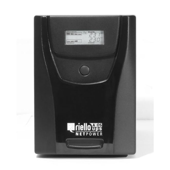 RIELLO SAI NETPOWER 2000 USB & SERIE DISPLAY 6 IEC INTERACTIVO RIELLO SAI NETPOWER 2000 USB & SERIE DISPLAY 6 IEC INTERACTIVO