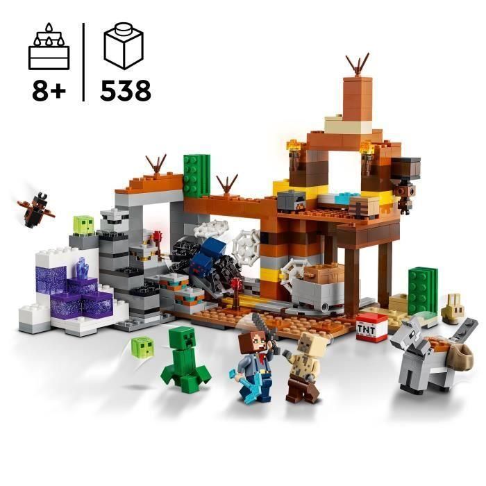 LEGO 21263 Minecraft Mina Badlands - Juguete de Construcción Infantil inspirado en el popular videojuego 1 LEGO 21263 Minecraft Mina Badlands - Juguete de Construcción Infantil inspirado en el popular videojuego 1