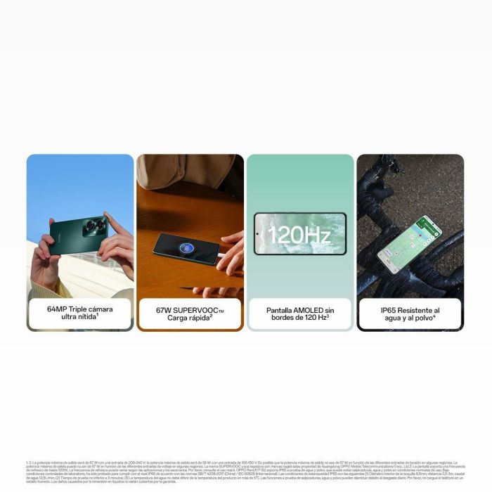 Smartphone Oppo 8 GB RAM 256 GB Azul 7 Smartphone Oppo 8 GB RAM 256 GB Azul 7