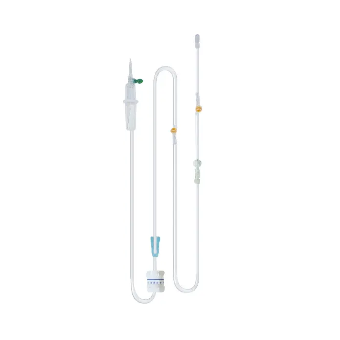 Equipo Infusion Perfuvet Micro 200 cm 2Inj L-Lock Reg. Genia