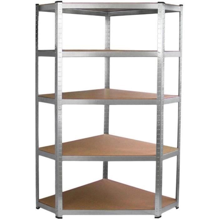 Fieldmann FDR 1840R - Estante de Esquina Metálico para Almacenamiento y Organización