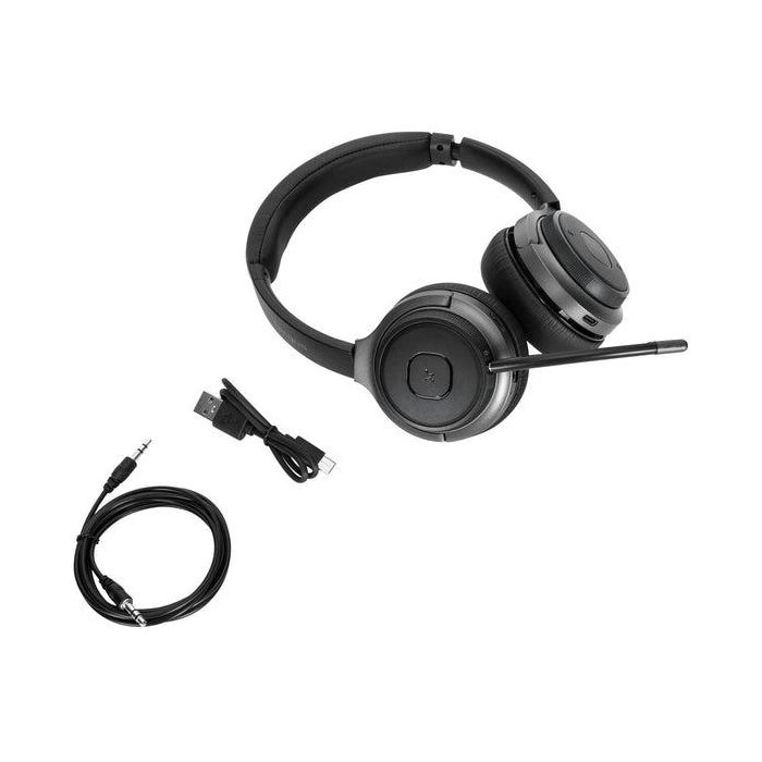 Targus AEH104GL auricular y casco Auriculares Inalámbrico y alámbrico Diadema Llamadas/Música USB Tipo C Bluetooth Negro 1 Targus AEH104GL auricular y casco Auriculares Inalámbrico y alámbrico Diadema Llamadas/Música USB Tipo C Bluetooth Negro 1