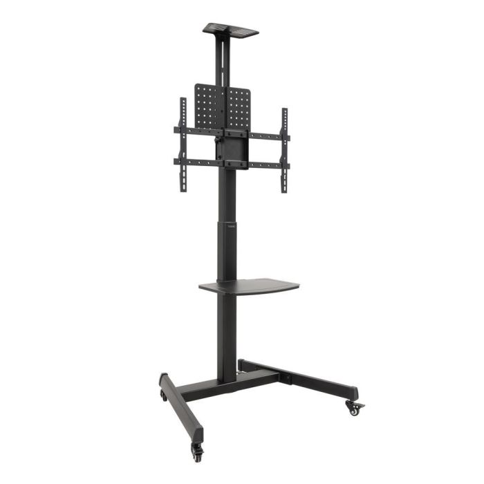 TooQ FS1184M-B Soporte de Suelo con Ruedas para TV 37-70" hasta 70kg, Altura Ajustable y Rotación 90°, Negro 0 TooQ FS1184M-B Soporte de Suelo con Ruedas para TV 37-70" hasta 70kg, Altura Ajustable y Rotación 90°, Negro 0