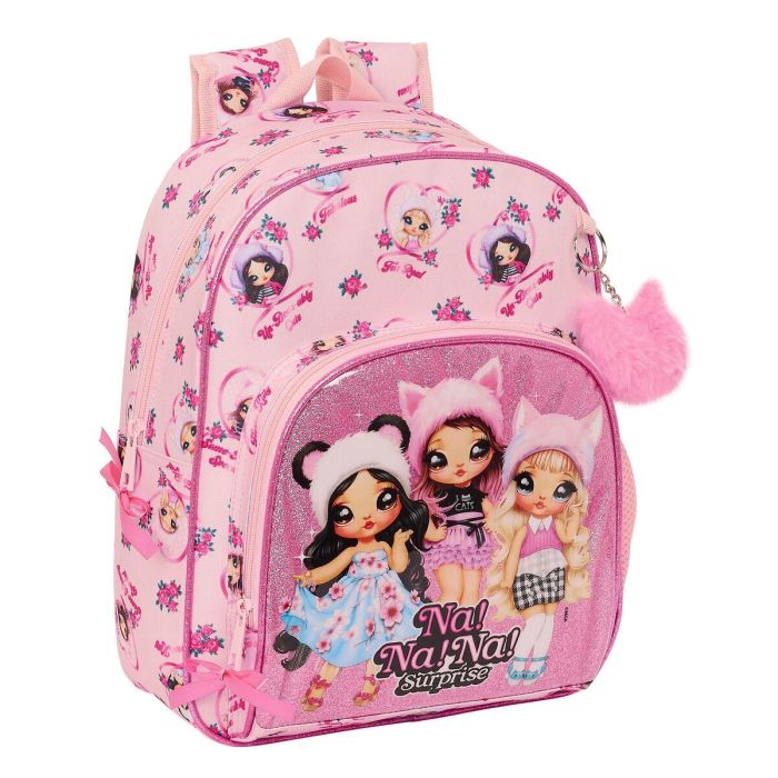 Mochila Escolar Na!Na!Na! Surprise Fabulous Rosa 28 x 34 x 10 cm 0 Mochila Escolar Na!Na!Na! Surprise Fabulous Rosa 28 x 34 x 10 cm 0
