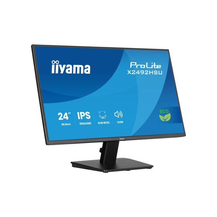 Monitor Iiyama Prolite, 24 Pulgadas, 60.5Cm, Ips Panel Technology, 1920X1080, 120Hz, Mate Negro 3
