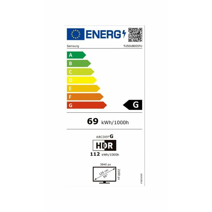 Smart TV Samsung TU50U8005FUXXC 4K Ultra HD 50" LED HDR QLED 1