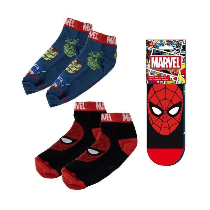 Cerdá Pack Calcetines Tobillero Marvel Sin Talla 2 Cerdá Pack Calcetines Tobillero Marvel Sin Talla 2