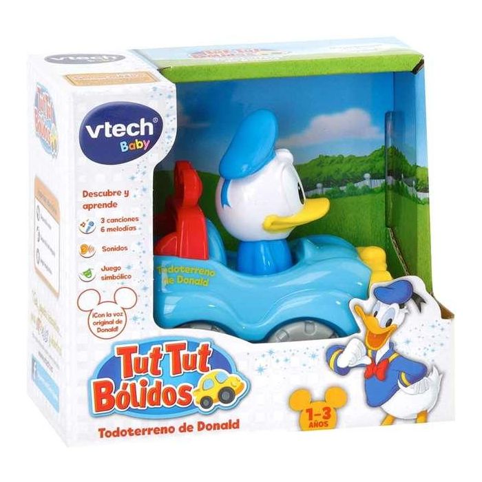 Vtech Tut Tut Bólidos Disney: Vehículo Mickey y Amigos con Luces y Sonidos, Edad 1-5 Años, Surtido, Pilas AAA Incluidas 2