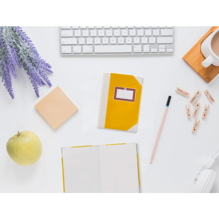 Fernandes Libro Cartone Cosido Din A6+ Liso 50 Hojas 100 Gr Amarillo 7