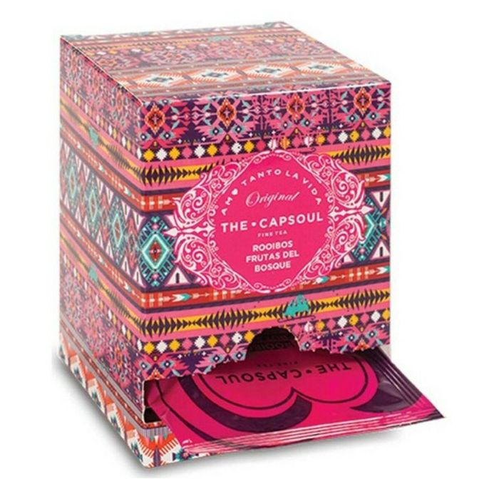 The Capsoul Pirámides Ensobradas Rooibos Frutos Del Bosque Infusión 15 unidades