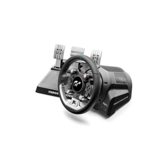 Thrustmaster T-GT II Volante de Carreras con Pedales para PS5, PS4, PC, Force Feedback en Tiempo Real, Motor 40W, Licencia Gran Turismo 0 Thrustmaster T-GT II Volante de Carreras con Pedales para PS5, PS4, PC, Force Feedback en Tiempo Real, Motor 40W, Licencia Gran Turismo 0