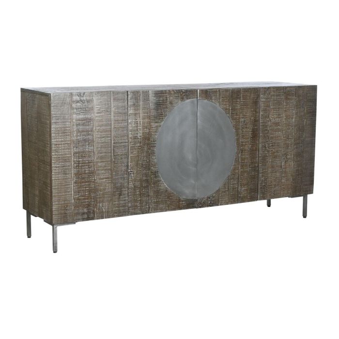 Aparador DKD Home Decor Marrón oscuro Gris oscuro Metal Madera de mango 180 x 40 x 80 cm 0 Aparador DKD Home Decor Marrón oscuro Gris oscuro Metal Madera de mango 180 x 40 x 80 cm 0