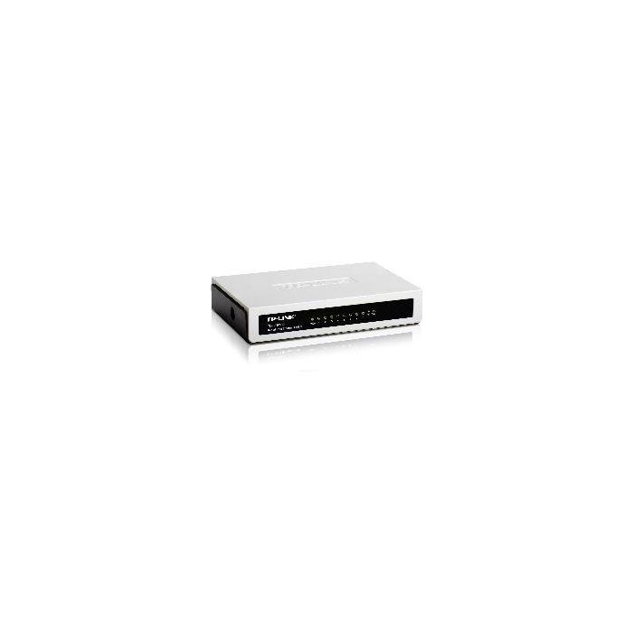 TP-Link TL-SF1008D Switch Ethernet Rápido de Escritorio 8 Puertos 10/100Mbps, Plug & Play, Ahorro Energía hasta 60% para SOHO