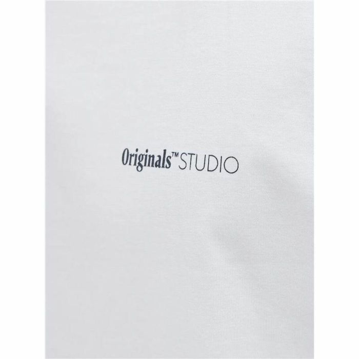 Camiseta de Manga Corta Hombre Jack & Jones Jorvarenna Painted Blanco 1