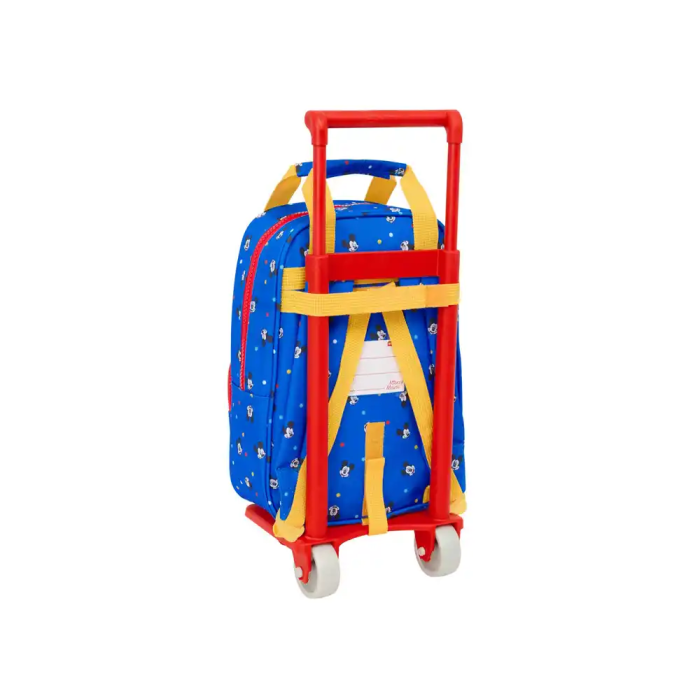 Mochila Escolar con Ruedas Mickey Mouse Clubhouse Good day Azul 20 x 28 x 8 cm 1
