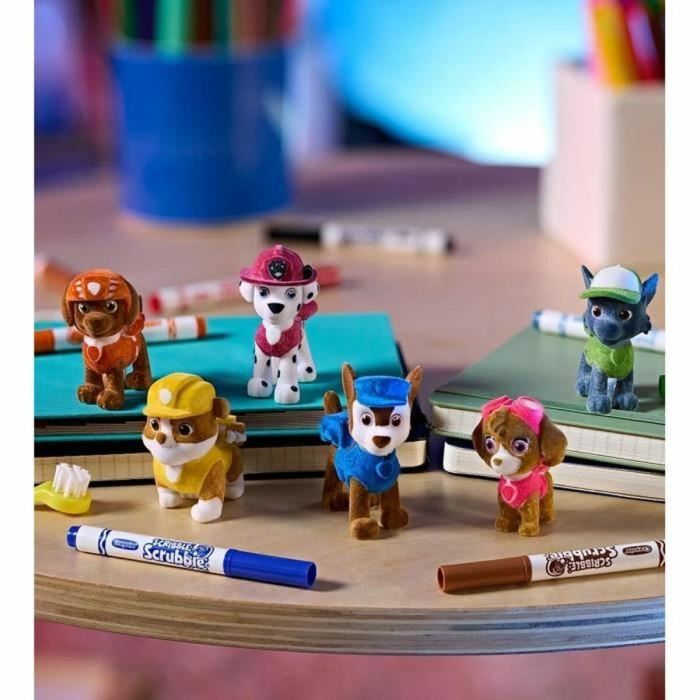 Crayola CRA0071662302511 Washimals Mis Animales para Colorear Super Set 8 Animales de la Patrulla Canina A partir de 3 años 2