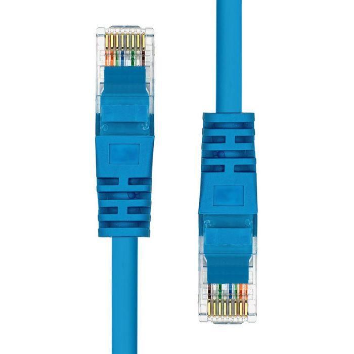 ProXtend CAT5e U/UTP CCA PVC Ethernet Cable Blue 50cm 1 ProXtend CAT5e U/UTP CCA PVC Ethernet Cable Blue 50cm 1