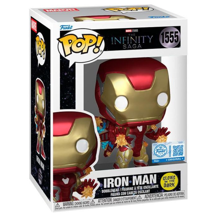 Figura POP Plus Marvel The Infinity Saga Iron Man Exclusive 1 Figura POP Plus Marvel The Infinity Saga Iron Man Exclusive 1