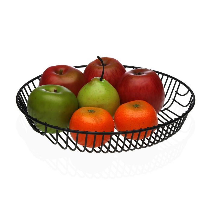 Frutero Negro Versa 30X4CM (2 Unidades) 1 Frutero Negro Versa 30X4CM (2 Unidades) 1