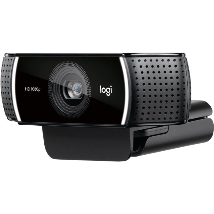 Logitech C922 Pro Stream Webcam HD 1080p 30fps / 720p 60fps con H.264, Trípode, Micrófonos Estéreo, Ajuste de Luz Automático para Streaming 3