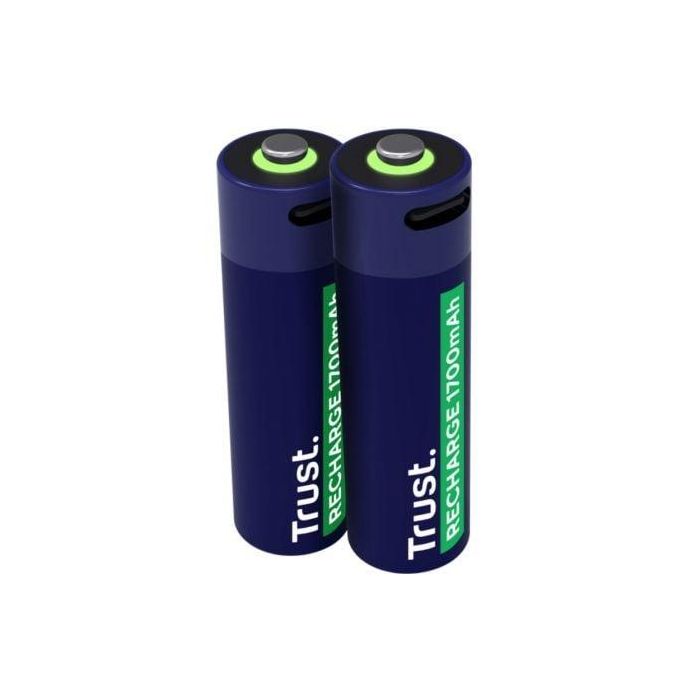Pack de 2 Pilas AA Trust 25584/ Recargables Pack de 2 Pilas AA Trust 25584/ Recargables