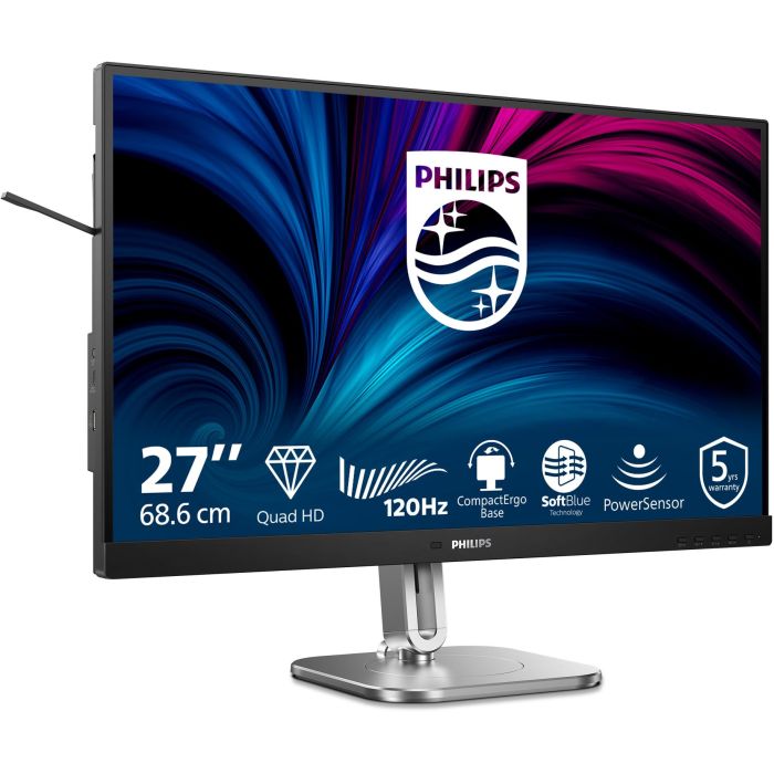 PHILIPS 68,58cm 27Z 2560x1440 120Hz IPS Flat H/A 150 MM TUV EyeSafe certified USB HUB SPEAKERS Power/Light sensor DP 2xHDMI 350cd/m2 1 PHILIPS 68,58cm 27Z 2560x1440 120Hz IPS Flat H/A 150 MM TUV EyeSafe certified USB HUB SPEAKERS Power/Light sensor DP 2xHDMI 350cd/m2 1