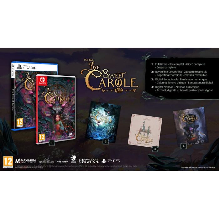 Just For Games Adiós, dulce Carole - Juego de Nintendo Switch 15 Just For Games Adiós, dulce Carole - Juego de Nintendo Switch 15