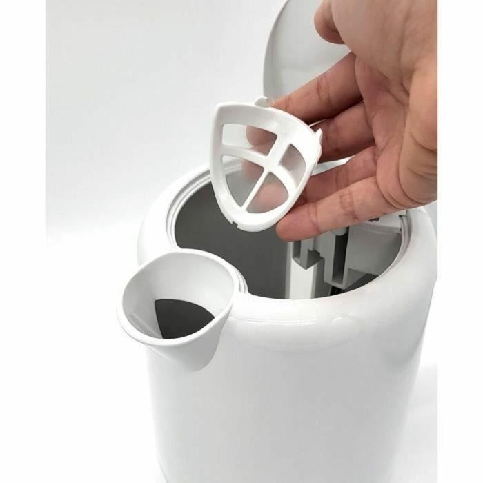 Terraillon 15351 Diamant Hervidor eléctrico 1,5L 2200W Base giratoria 360° Blanco Efecto Diamante 2 Terraillon 15351 Diamant Hervidor eléctrico 1,5L 2200W Base giratoria 360° Blanco Efecto Diamante 2