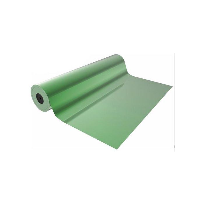 Papel De Regalo Pp Bobina Basika 70 Cm X 50 M (1,10 Kg Aprox.) Metalizado Verde (Ml0904 70 Cm)