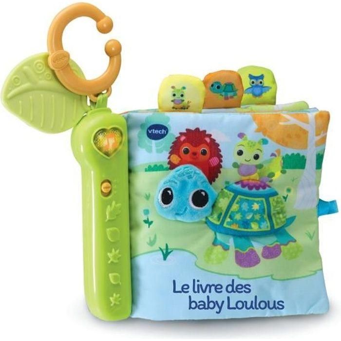 Vtech Baby Libro Interactivo Toudoux de Loulous - Libro de Tela Hablado y Musical sobre Naturaleza y Animales (6-36 meses) 0 Vtech Baby Libro Interactivo Toudoux de Loulous - Libro de Tela Hablado y Musical sobre Naturaleza y Animales (6-36 meses) 0