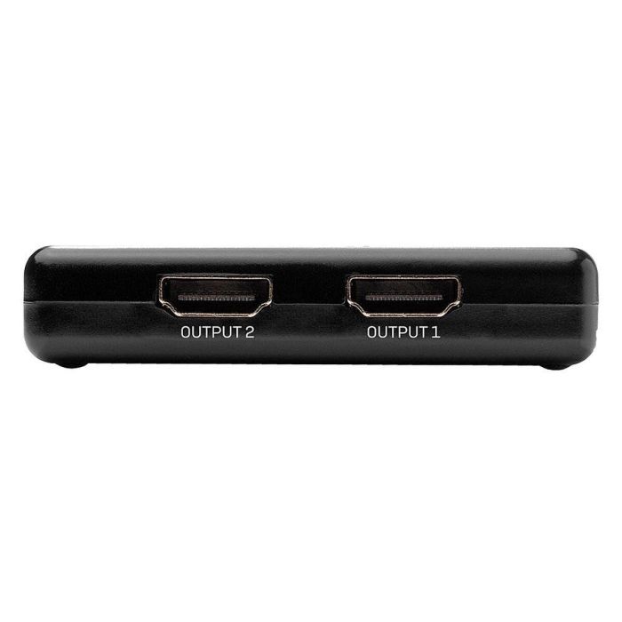 Lindy HDMI Splitter de 2 Puertos 4K Ultra HD 10.2G (3840x2160@30Hz) - Compacto, Alimentación USB, para 2 Pantallas