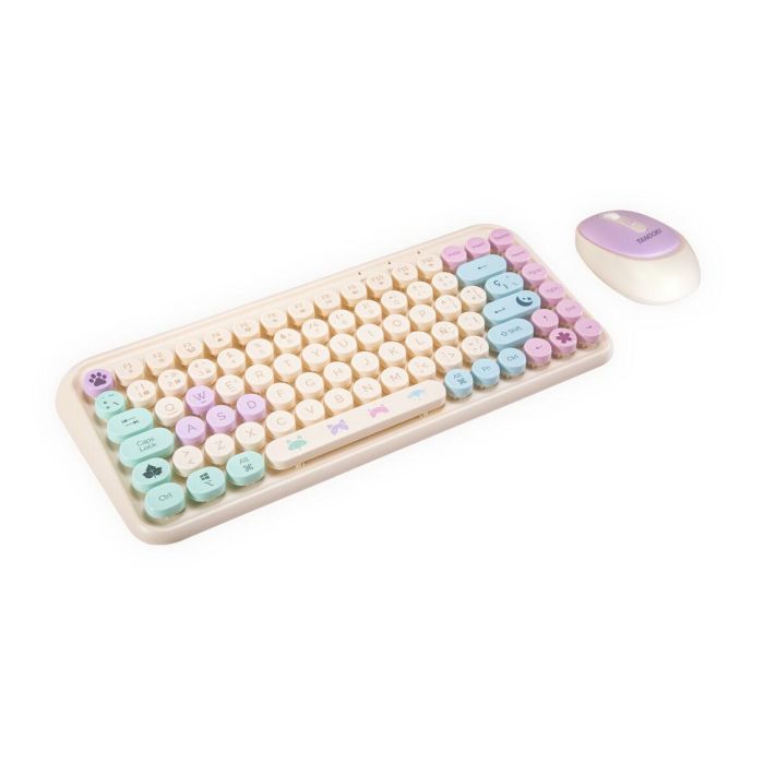 Teclado y Ratón FR-TEC TNK4001 QWERTY 9 Teclado y Ratón FR-TEC TNK4001 QWERTY 9