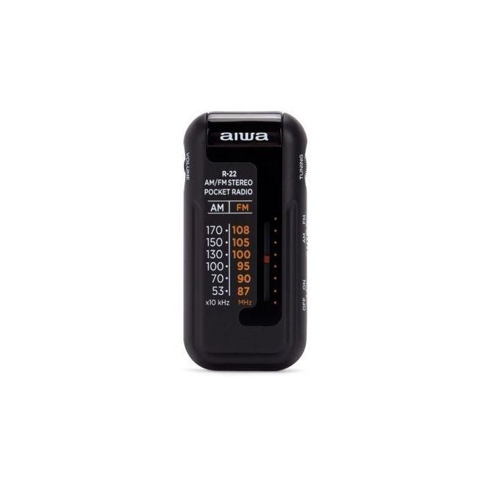 Radio Aiwa R22BK Negro 0 Radio Aiwa R22BK Negro 0