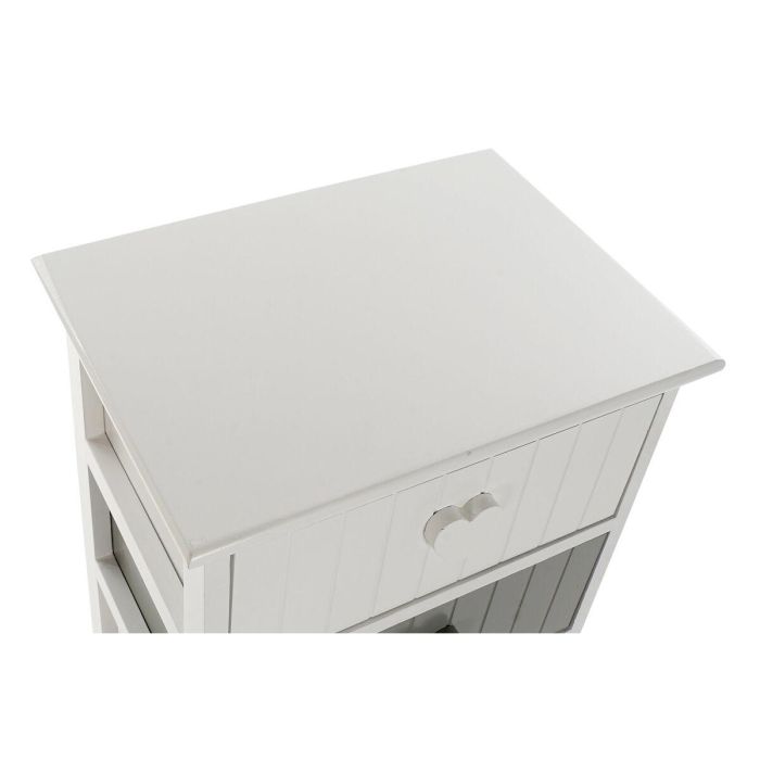 Cajonera DKD Home Decor Blanco Gris 29 x 90 x 40 cm 4 Cajonera DKD Home Decor Blanco Gris 29 x 90 x 40 cm 4