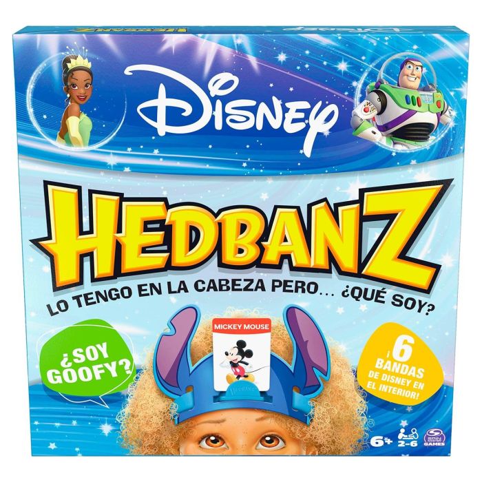 Juego De Mesa Hedbanz Disney 6070943 Spin Master 2