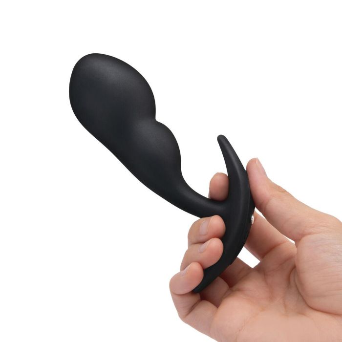 Plug anal con control remoto B-Vibe Negro 8