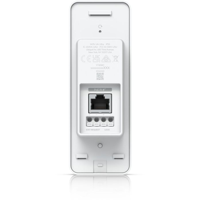 Ubiquiti Lector de Acceso Anti-Sabotaje con Montaje en Pared PoE+, IP55, Puerto RJ45 10/100 MbE, Blanco 4