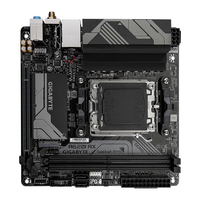 Gigabyte A620I AX Placa base Mini-ITX AM5 DDR5 (A620.AM5.mITX.DDR5) 3