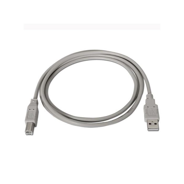 Aisens Cable Usb 2.0 Impresora Tipo A-M - B-M Beige 1,8M