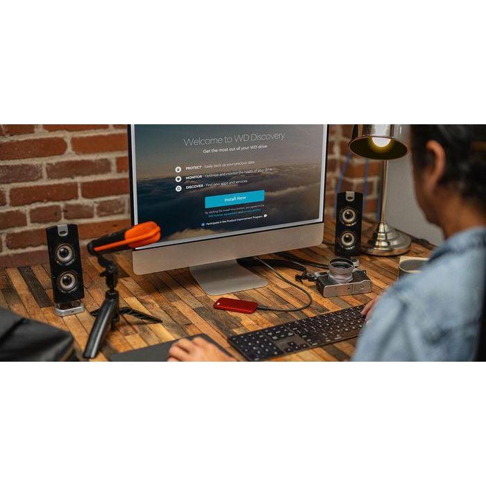 Western Digital 4TB, USB 3.2 Gen 2 Type-C, 1050MB/s read, 1000MB/s write 8 Western Digital 4TB, USB 3.2 Gen 2 Type-C, 1050MB/s read, 1000MB/s write 8