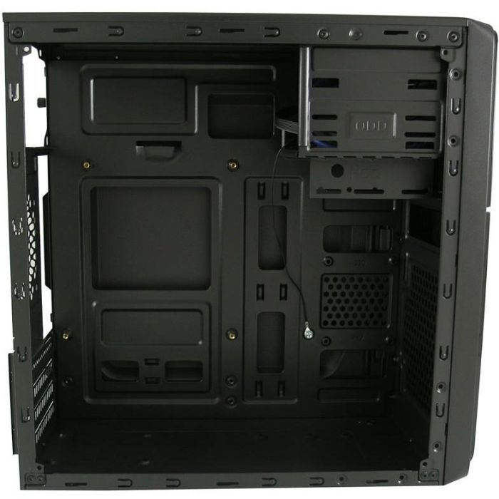 LC-Power 2015MB Micro Torre PC Negro ATX para Hogar/Oficina con USB 3.2 y Ventiladores, para placas ATX 4