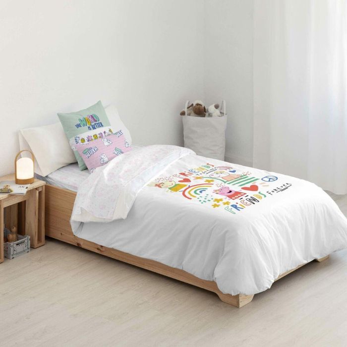 Funda Nórdica Peppa Pig Together Multicolor 175 Hilos 140 x 200 cm 1 Funda Nórdica Peppa Pig Together Multicolor 175 Hilos 140 x 200 cm 1