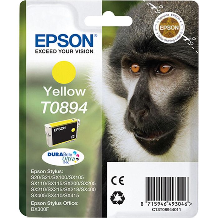 Epson Stylus S20-Sx105-Sx205-405 Cartucho Amarillo