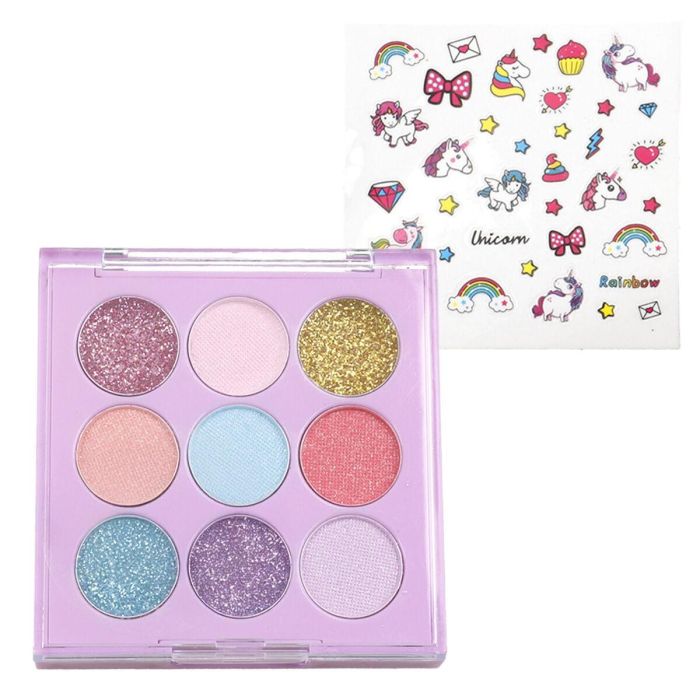 Color Baby Set Maquillaje con Accesorios de Belleza y Bolsito 8
