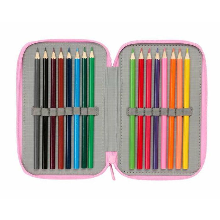 Safta Plumier Triple 37 Pcs Frozen - Estuche Escolar Infantil Disney 12,5x19,5x5,5cm 2 Safta Plumier Triple 37 Pcs Frozen - Estuche Escolar Infantil Disney 12,5x19,5x5,5cm 2