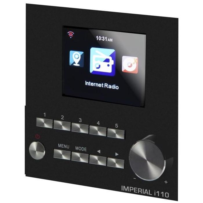 DABMAN i110 WLAN-Internet-Radio + Media-Player-Funktion. Holz 2