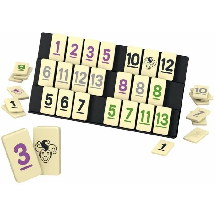 Schmidt Spiele MyRummy - Juego de Mesa para 2-4 Jugadores, Desde 8 Años, Duración Aprox. 30 Minutos 1