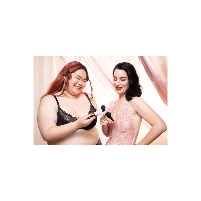 Vibrador Le Wand XO Rose Gold Dorado 1 Vibrador Le Wand XO Rose Gold Dorado 1